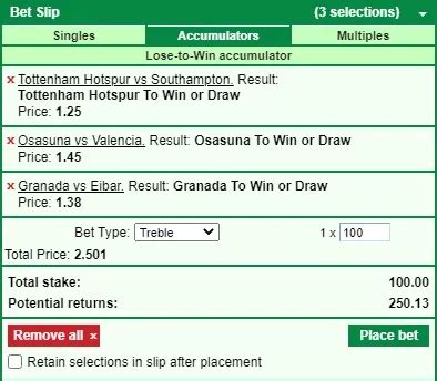 what is a treble bet|Treble Bet Explained .